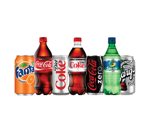 Coca Cola beverage products